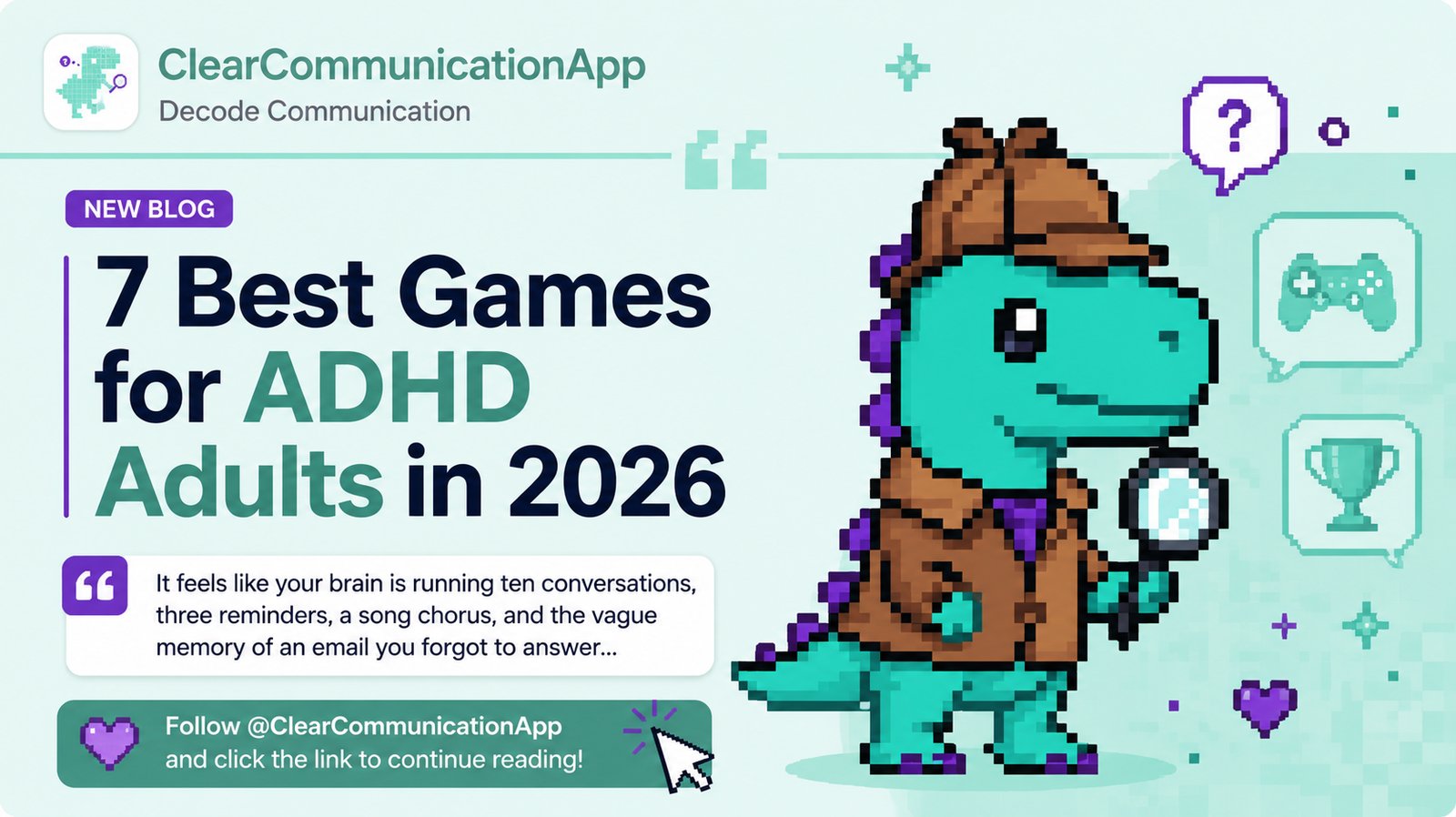 7 Best Games for ADHD Adults in 2026