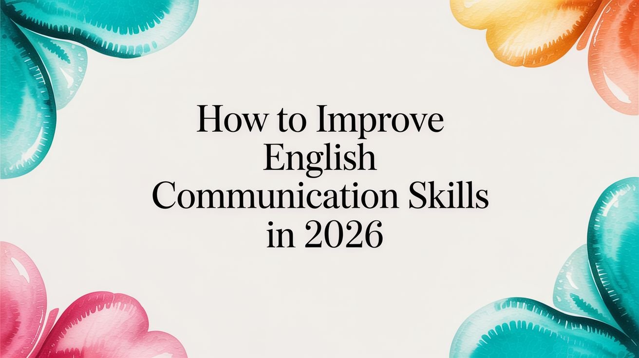 How to Improve English Communication Skills for Every Situation